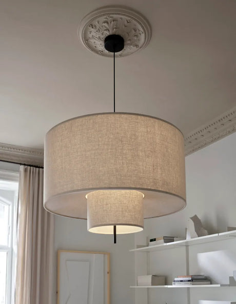 Margin pendel Ø90 fra New Works - Beige Canvas - Jacobsen Plus