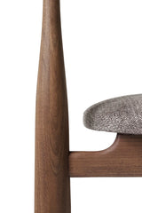 Bukowski Chair, valnød fra New Works - 5 - Jacobsen Plus