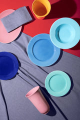 Rhombe oval fad, rosa fra Lyngby Porcelæn - 3 - Jacobsen Plus