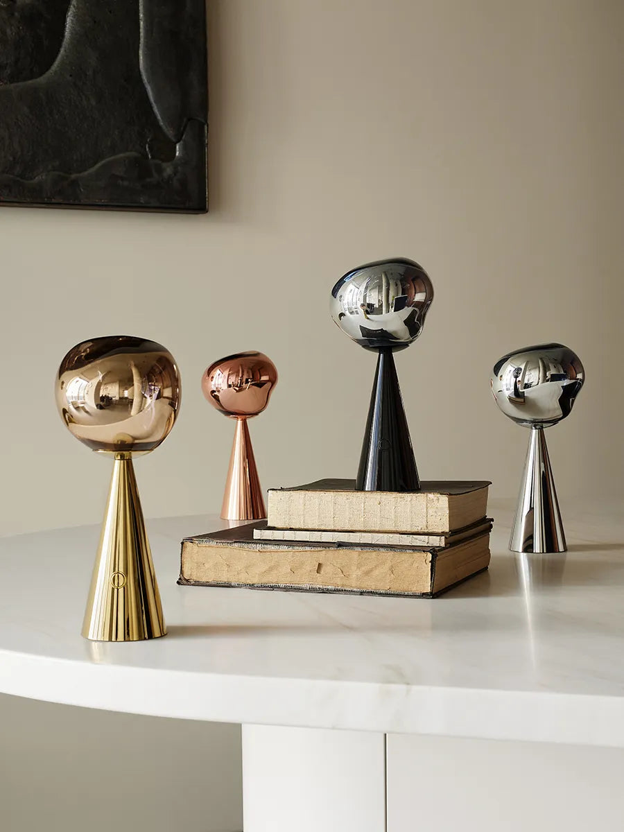 Melt Portable Bordlampe, black fra Tom Dixon