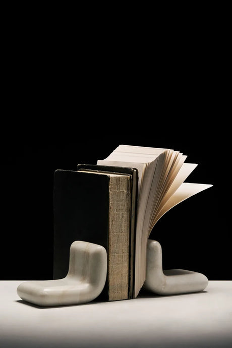 Stone Bookends White fra Tom Dixon - 2 - Jacobsen Plus