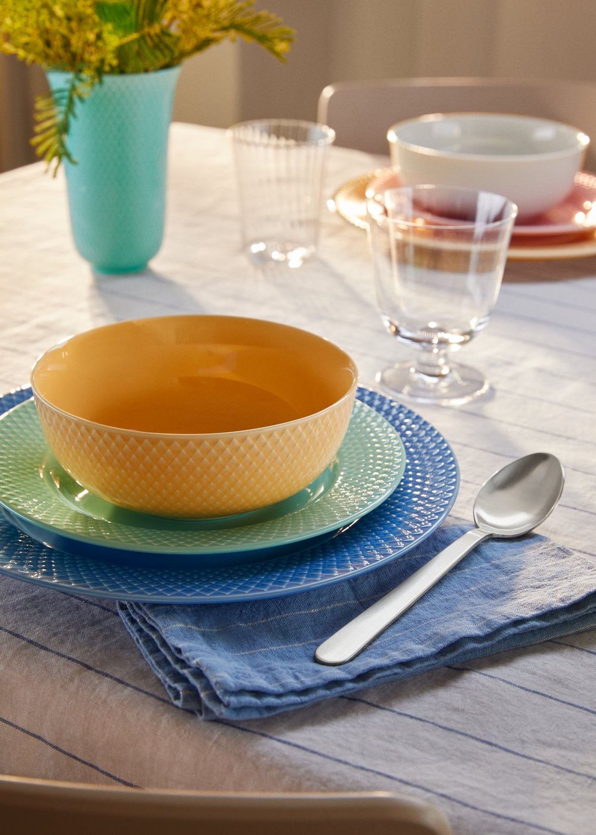 Rhombe Skål Ø15,5 cm fra Lyngby Porcelæn - 1 - Jacobsen Plus