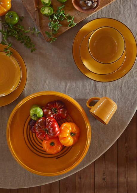 Colore Skål Ø 19 cm, saffron yellow fra Kähler - 2 - Jacobsen Plus