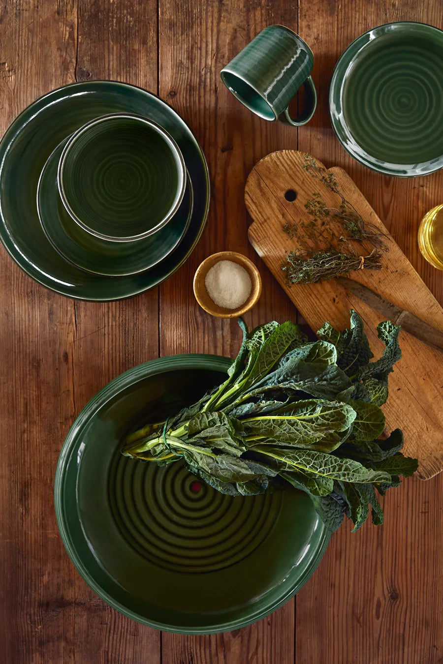 Colore Skål Ø 19 cm, sage green fra Kähler