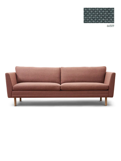 MH2301 Sofa, focus royal fra Mogens Hansen - 4 pers. / 66509 - Grå-blå - Jacobsen Plus