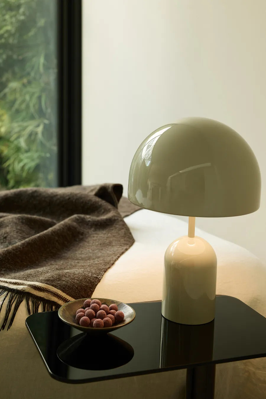 Bell Portable Bordlampe, grey fra Tom Dixon