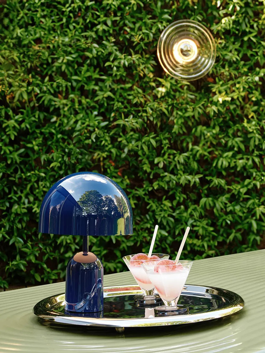 Bell Portable Bordlampe, indigo fra Tom Dixon