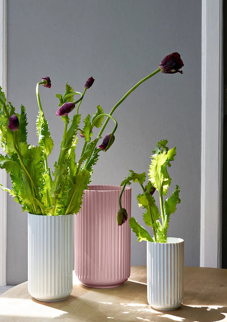Lyngbyvasen i rosa, H25 cm fra Lyngby Porcelæn - 2 - Jacobsen Plus