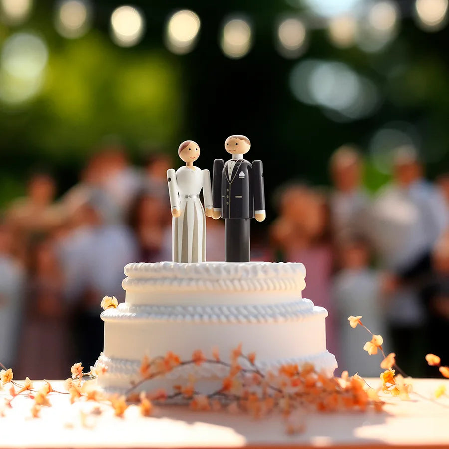 Platform til brudeparret af Kay Bojesen