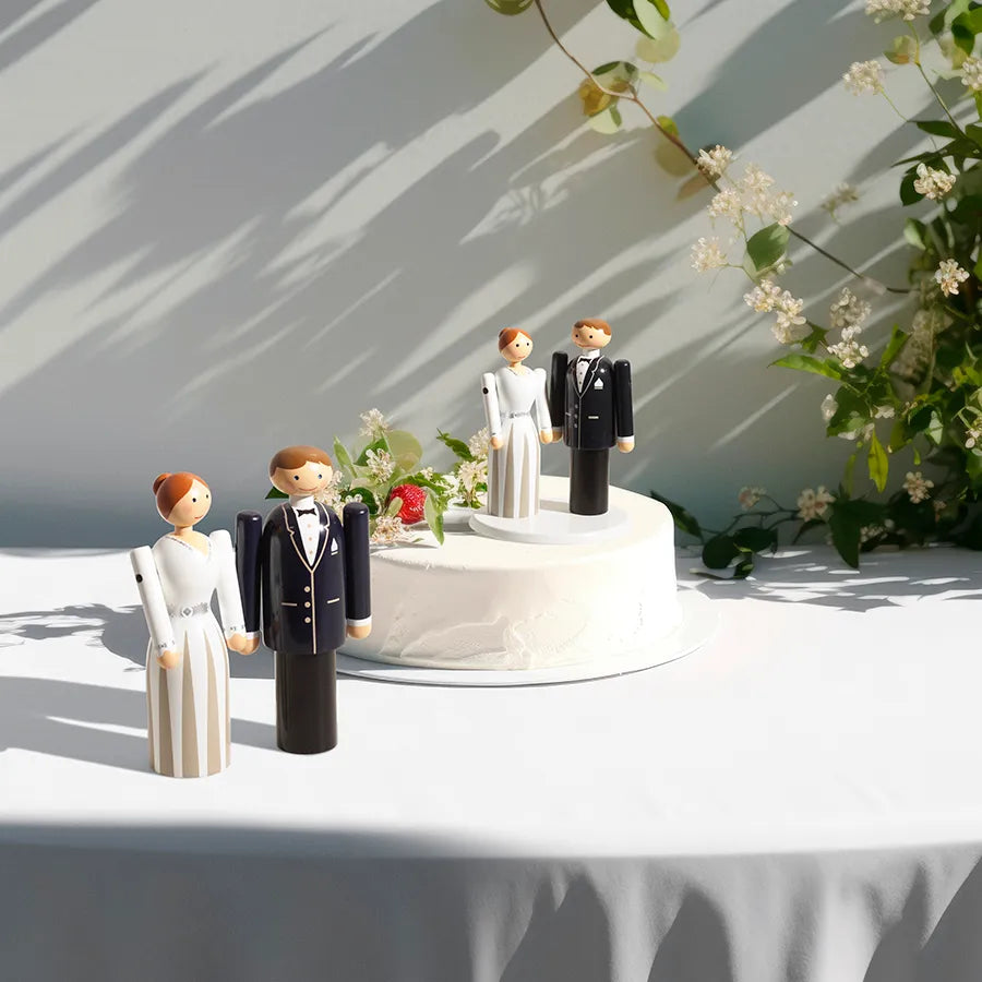 Platform til brudeparret af Kay Bojesen