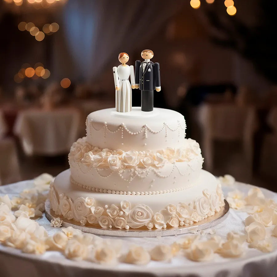 Platform til brudeparret af Kay Bojesen