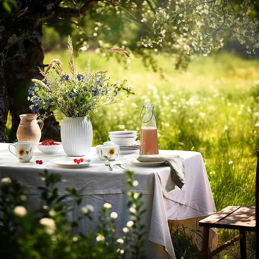 Hammershøi Summer krus 33 cl, solsikke fra Kähler