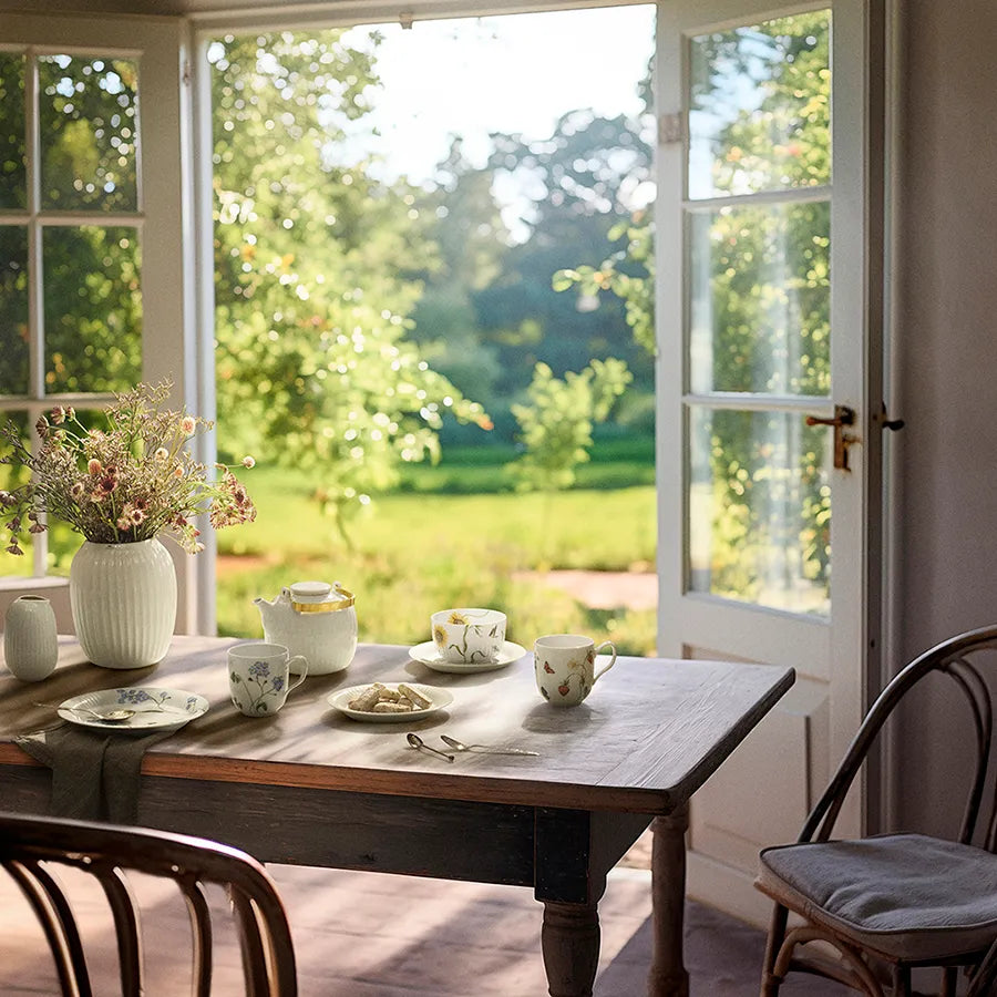 Hammershøi Summer skål Ø12 cm, solsikke fra Kähler