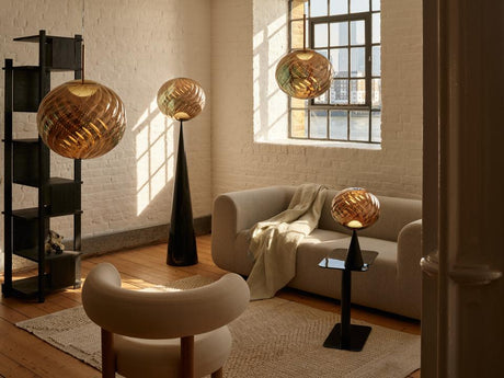 Whirl pendel, led fra Tom Dixon - 30cm Gold Shade - Jacobsen Plus