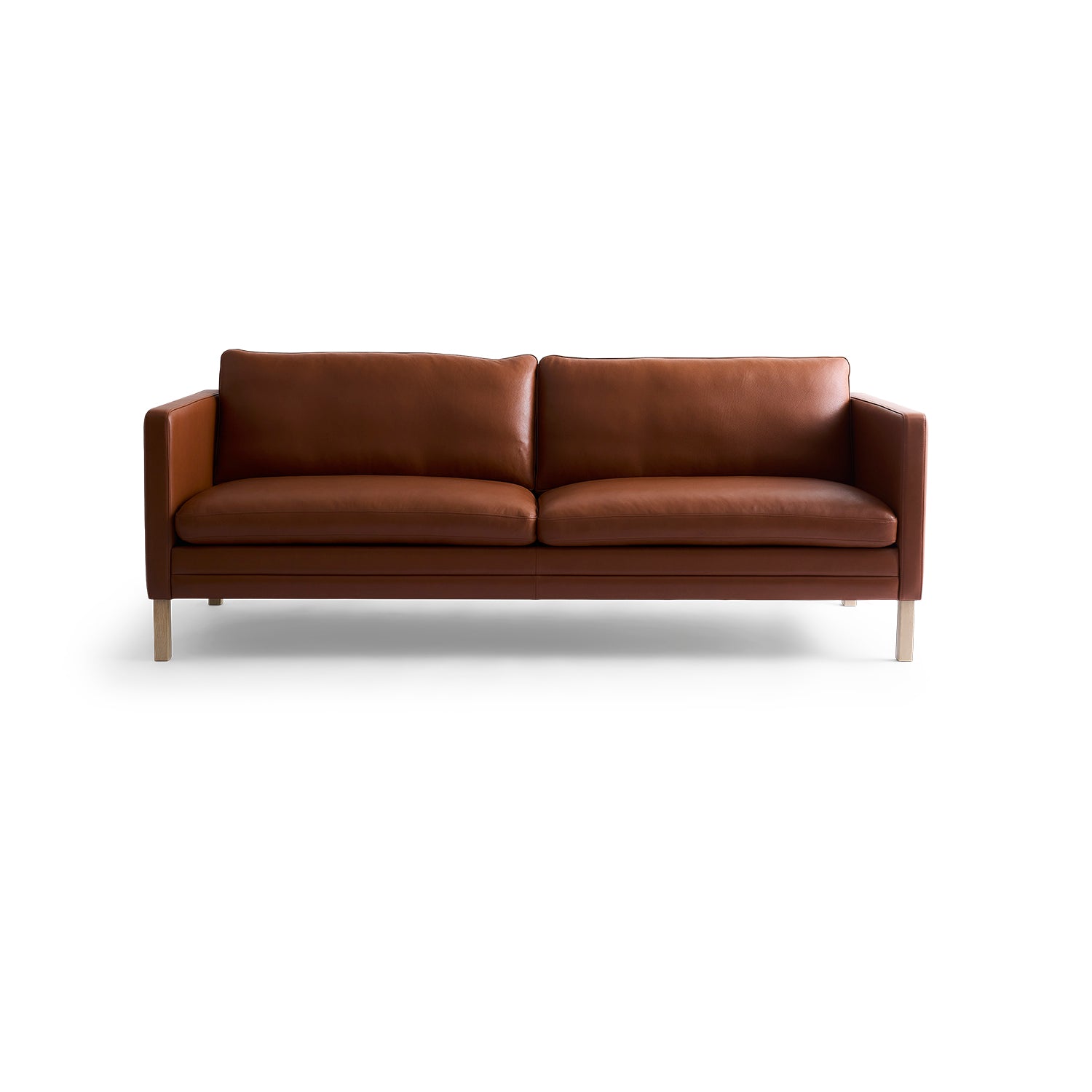 MH276 3 pers. sofa i Baltique anilinlæder fra Mogens Hansen