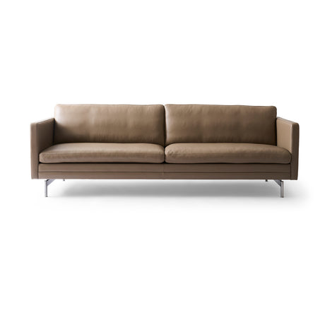 MH276 4 pers. sofa i Baltique anilinlæder fra Mogens Hansen - 1 - Jacobsen Plus