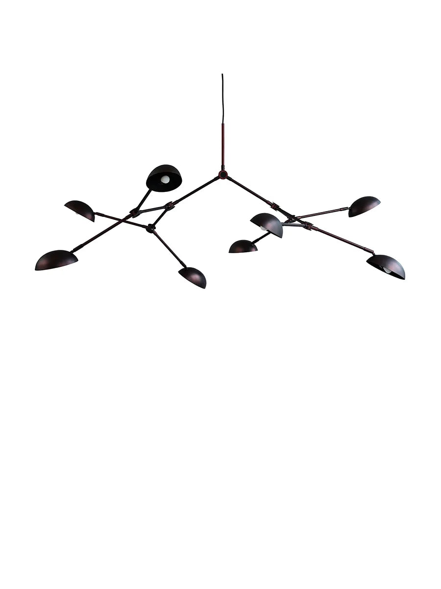 Drop Chandelier, burned black fra 101 Copenhagen