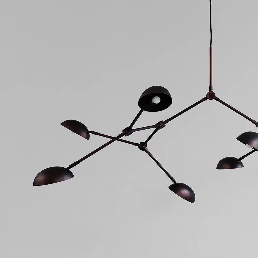 Drop Chandelier, burned black fra 101 Copenhagen - 3 - Jacobsen Plus