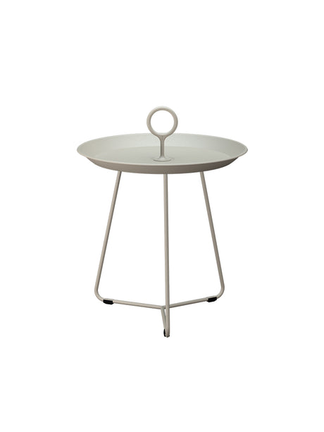 Eyelet Tray Table, Ø45 cm fra Houe - Beige - Jacobsen Plus
