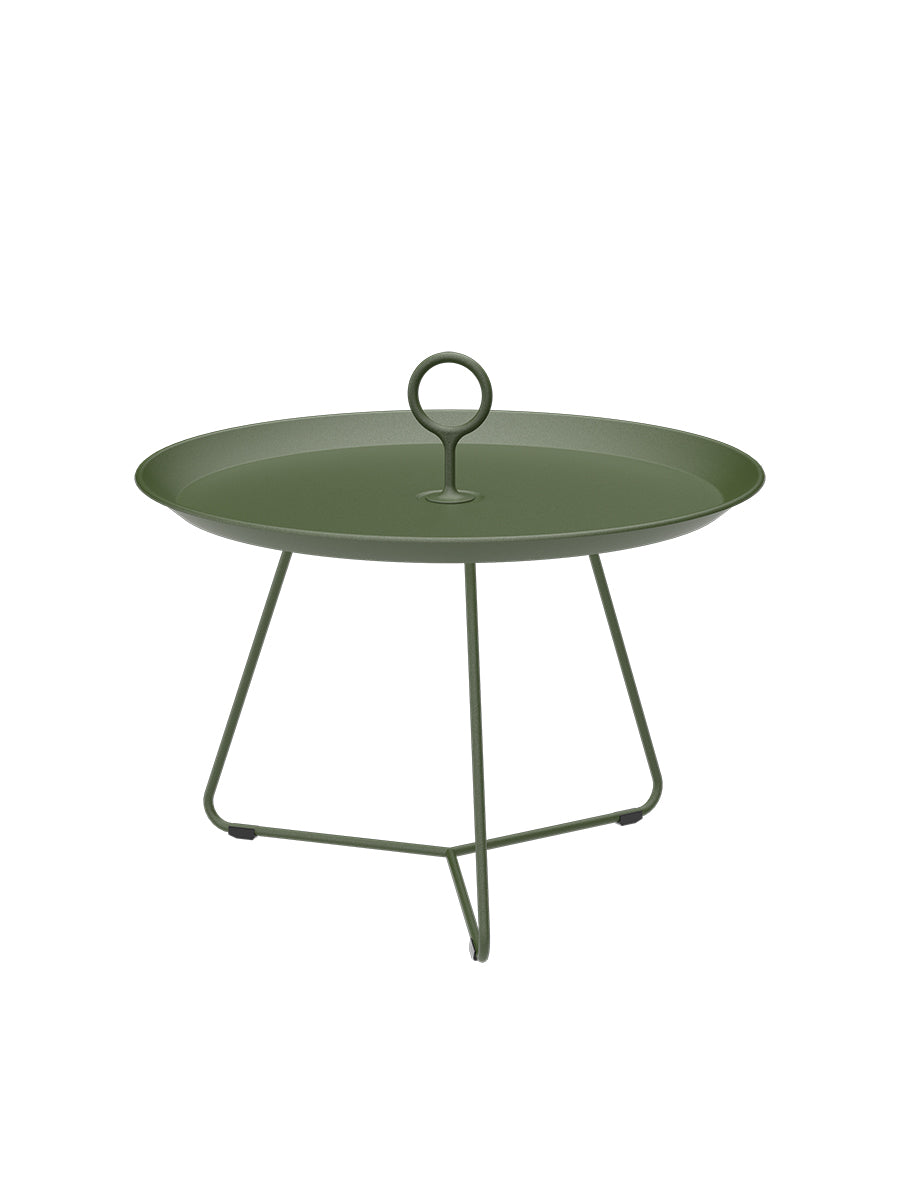 Eyelet Tray Table, Ø57,5 cm fra Houe - Olive Green - Jacobsen Plus