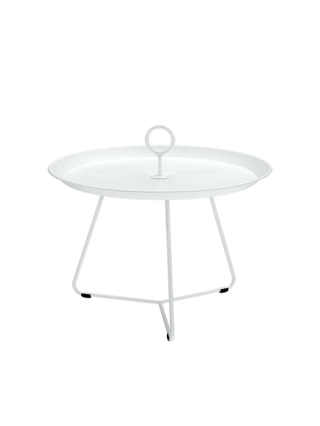 Eyelet Tray Table, Ø57,5 cm fra Houe - Muted White - Jacobsen Plus