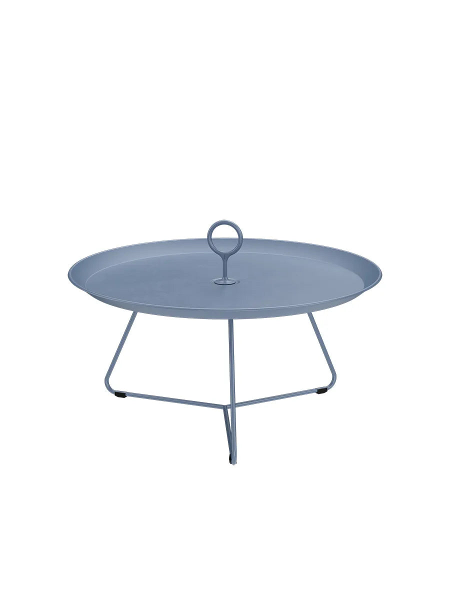 Eyelet Tray Table, Ø70 cm fra Houe - Pigeon blue - Jacobsen Plus