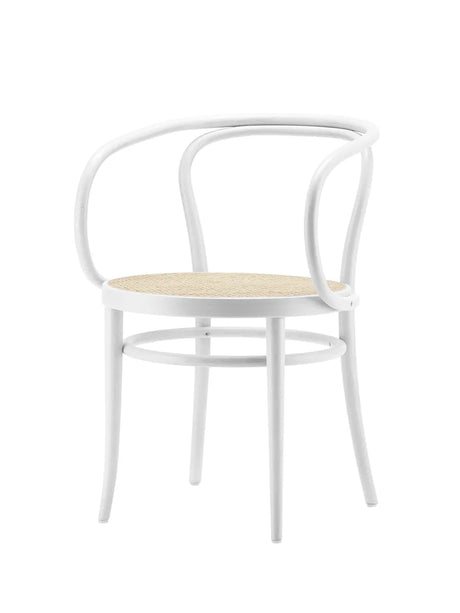 209 Armstol, hvid fra Thonet - 1 - Jacobsen Plus