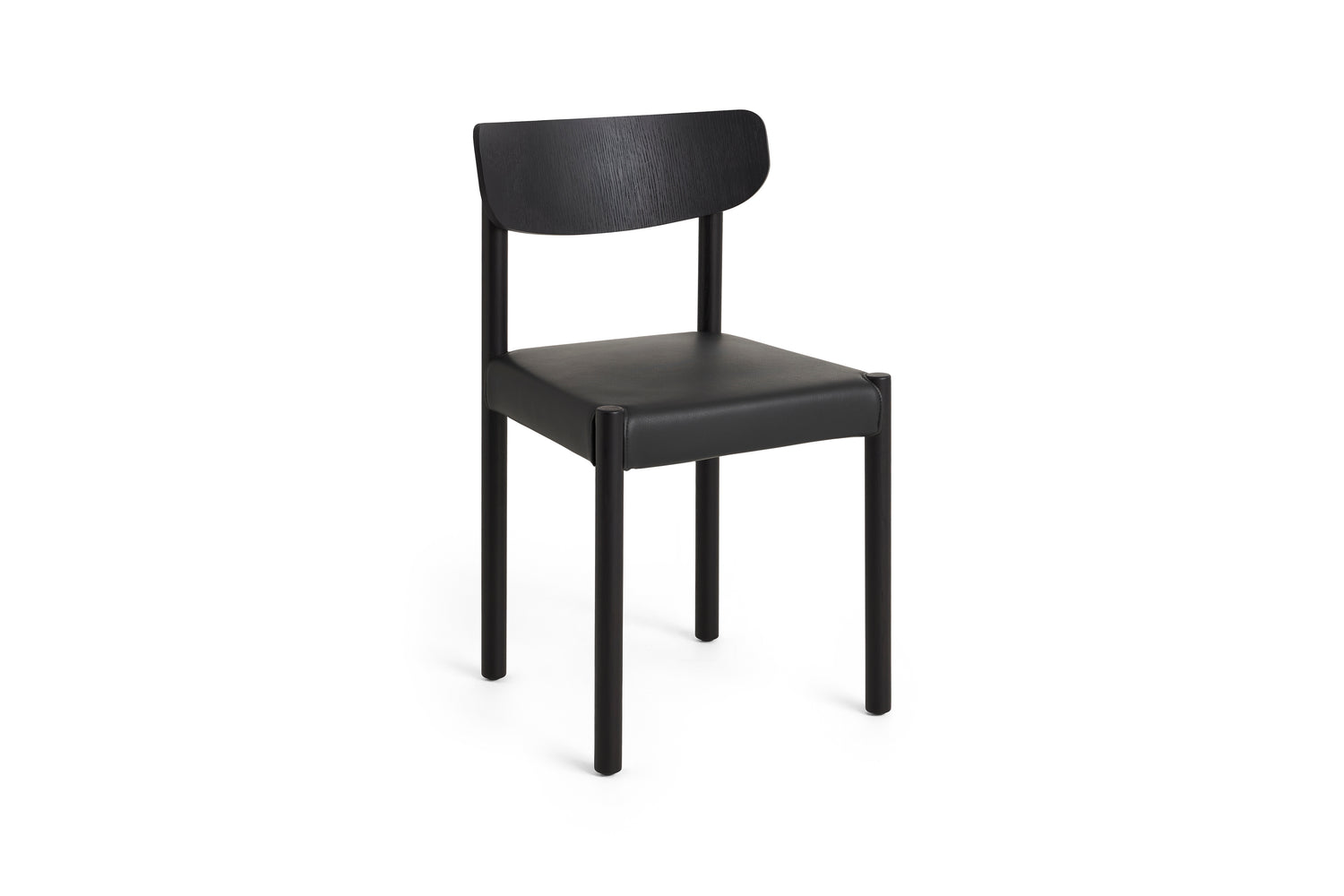 Pack Chair 11, sortlakeret eg fra Hay