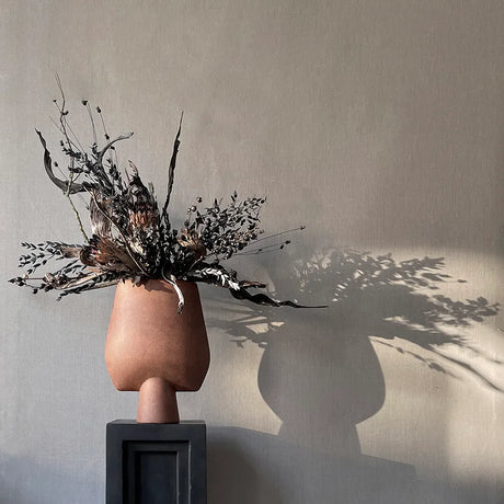 Sphere Vase Square - big, coffee fra 101 Copenhagen - 2 - Jacobsen Plus