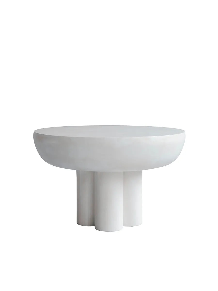 Crown Table, low coffee fra 101 Copenhagen - Bone White - Jacobsen Plus
