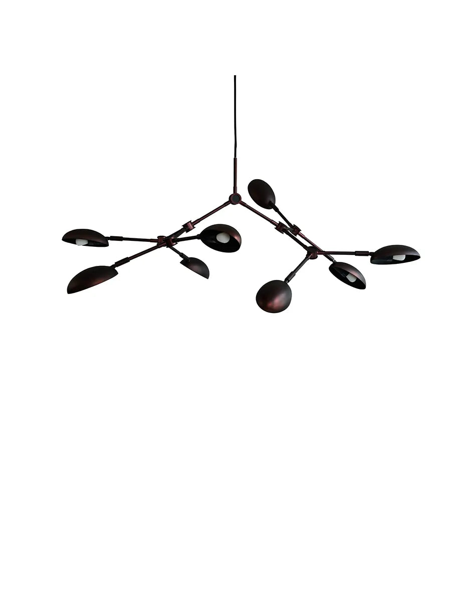 Drop Chandelier, mini burned black fra 101 Copenhagen