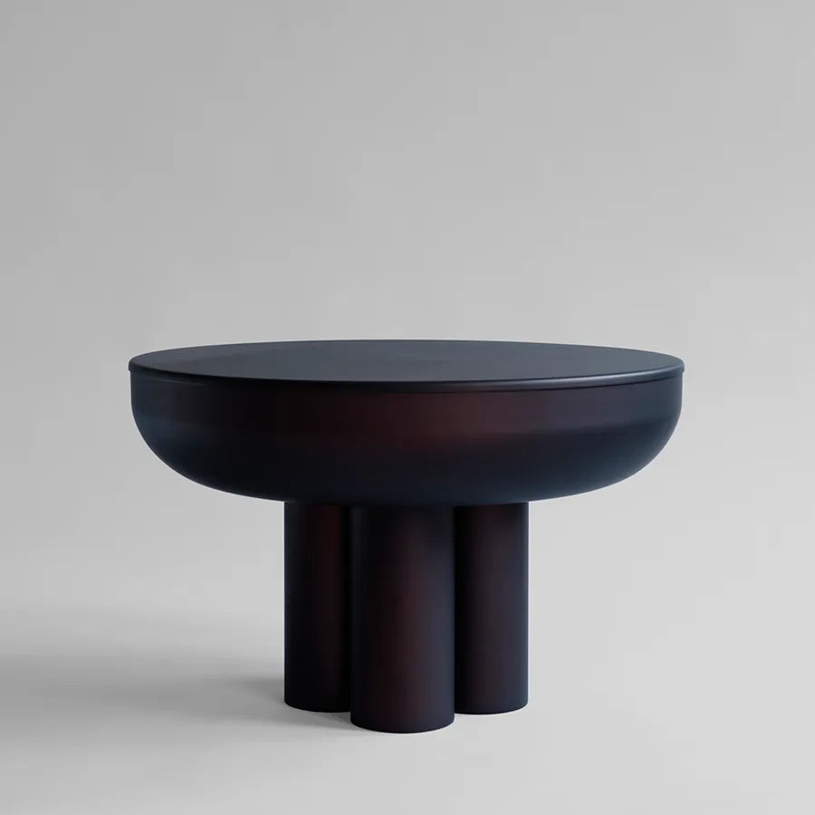 Crown Table, low burned black fra 101 Copenhagen