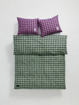 Rodeo Pillow Case, neon pink check fra Magniberg - 3 - Jacobsen Plus