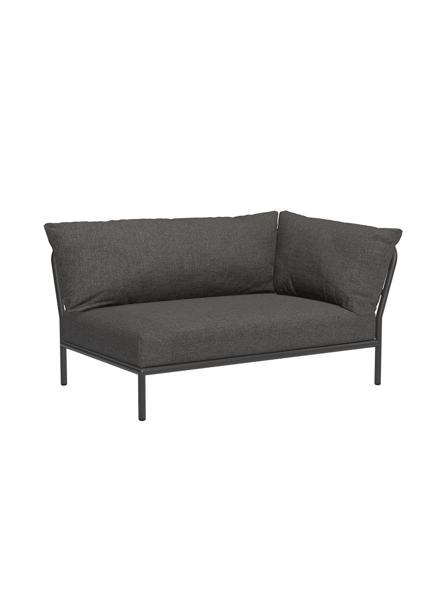 Level 2 Sofamodul, højre fra Houe - Dark Grey Basic - Jacobsen Plus