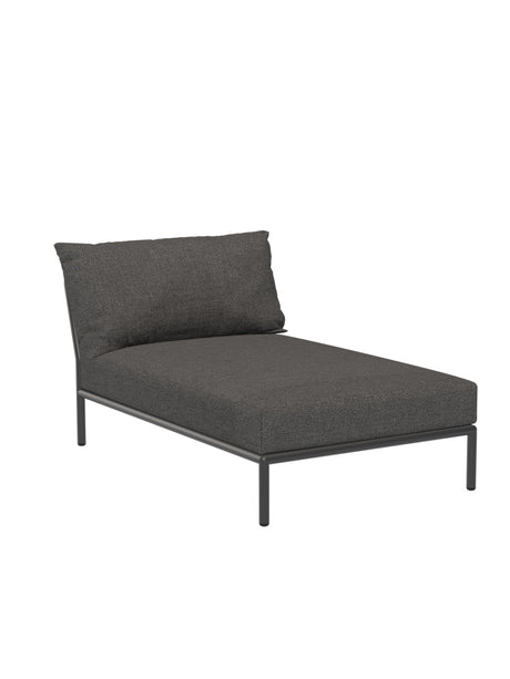 Level 2 Chaiselong fra Houe - Dark Grey Basic - Jacobsen Plus