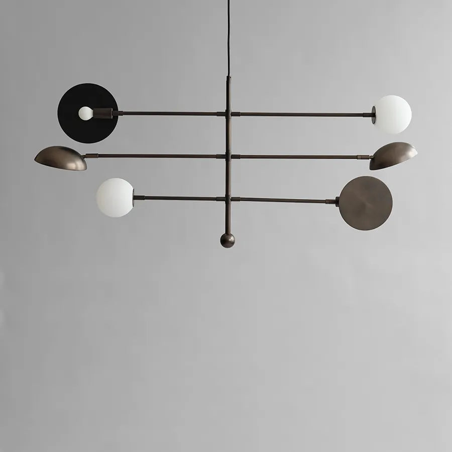 Sahn Chandelier, bronze fra 101 Copenhagen