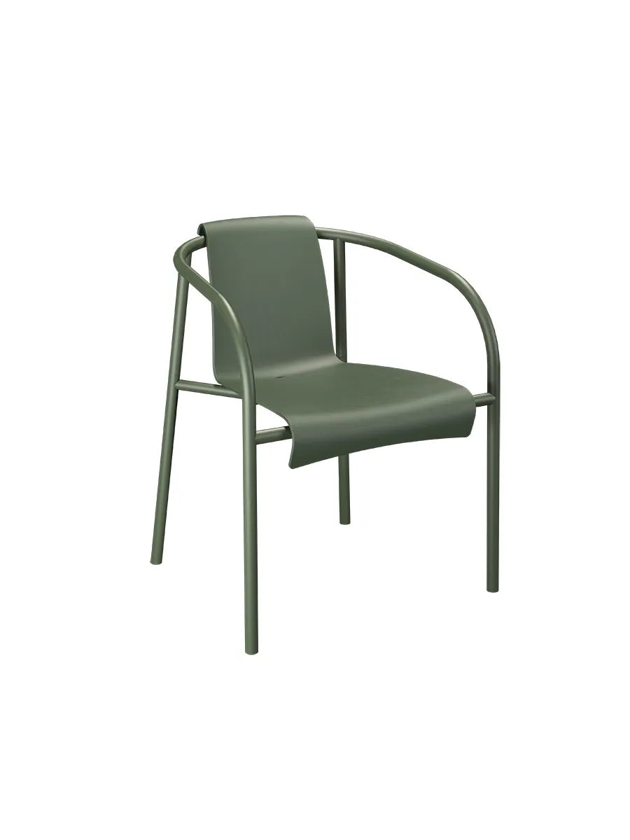 Nami Spisestol m/armlæn fra Houe - Olive green - Jacobsen Plus