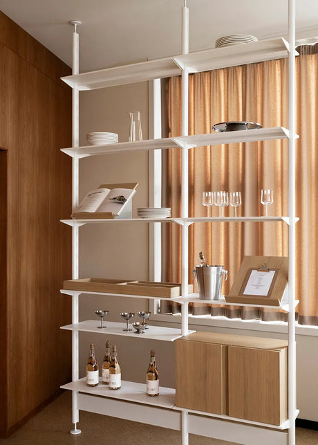 Pira G2 Floor-to-Ceiling Shelving Bundle A fra String - 2 - Jacobsen Plus