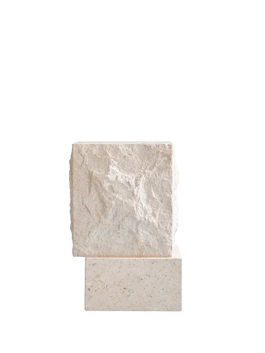 Temple Coffee Table Tall, limestone fra 101 Copenhagen