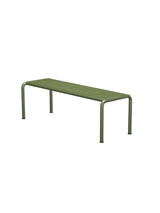 Avanti Bench, Medium fra Houe - OLIVENGRØN STÅL STEL - GRØN ALUMINIUM BORDPLADE - Jacobsen Plus