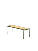 Avanti Bench, Medium fra Houe - Olive Green stel - Fyrretræ sæde - Jacobsen Plus