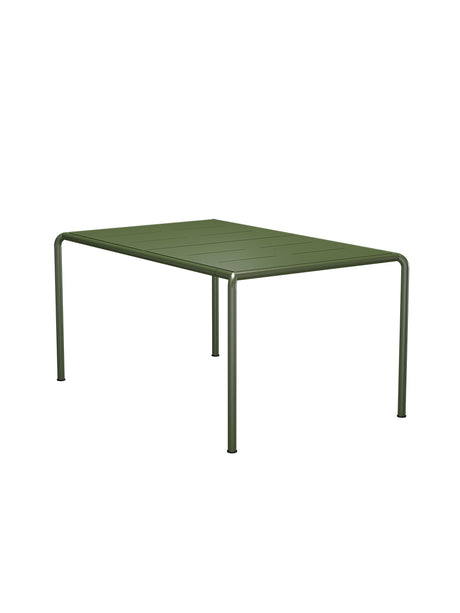 Avanti Dining table 153 x 98 cm fra Houe - Olive Green stel - Olive Green aluminium bordplade - Jacobsen Plus