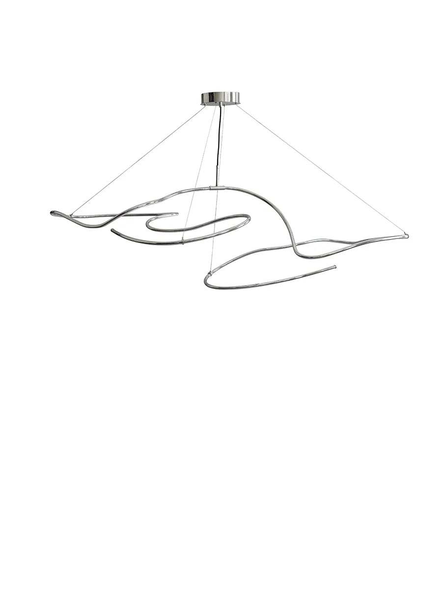 Ghost Chandelier, Big, Chrome fra 101 Copenhagen