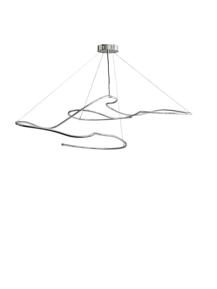 Ghost Chandelier, Big, Chrome fra 101 Copenhagen