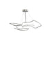 Ghost Chandelier, Mini, Chrome fra 101 Copenhagen