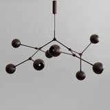 Drop Chandelier Globe, Burned Black fra 101 Copenhagen - 2 - Jacobsen Plus