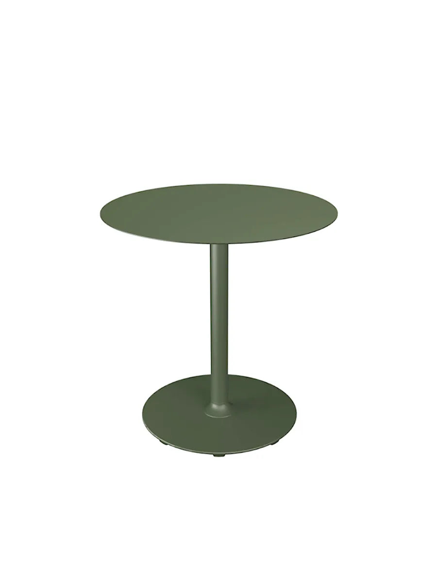 Pico Café table, rund base Ø74 cm fra Houe - Olive green - Jacobsen Plus