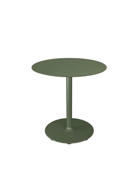 Pico Café table, rund base Ø74 cm fra Houe - Olive green - Jacobsen Plus