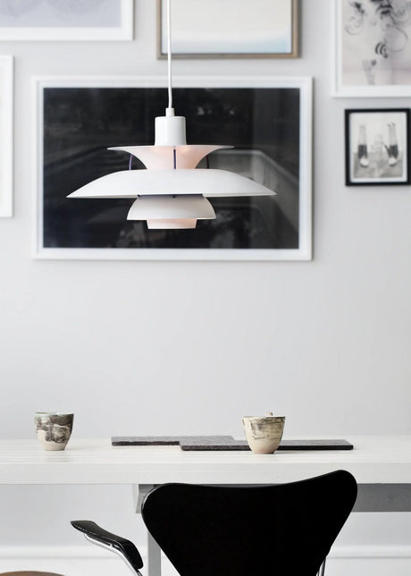 PH 5 Pendel, Classic white af Poul Henningsen - 2 - Jacobsen Plus