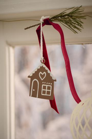 Peberkagehus til ophæng – My Nostalgic Christmas fra Ib Laursen - 2 - Jacobsen Plus